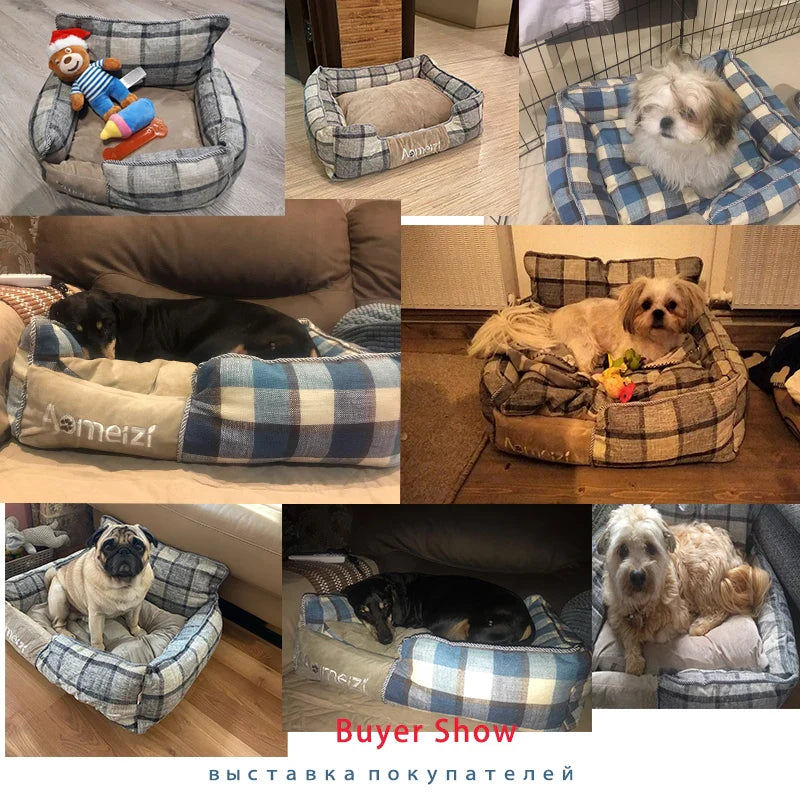 Big Dog Bed Removable Pet Sofa Bed For Small Medium Big Dogs Washable